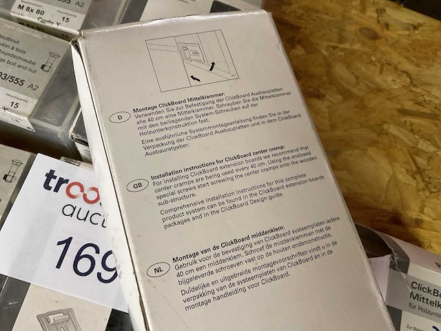 Inox bouten en dozen clips - afbeelding 4 van  7