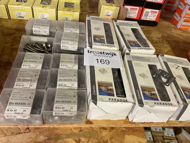 Inox bouten en dozen clips - afbeelding 7 van  7