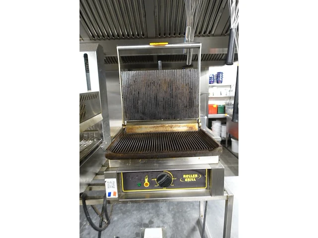 Inox contactgrill roller grill - afbeelding 4 van  5
