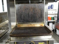 Inox contactgrill roller grill - afbeelding 4 van  5