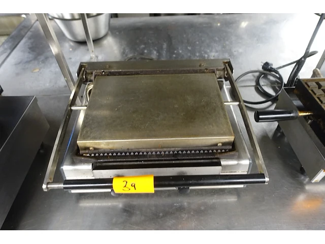 Inox contactgrill - afbeelding 2 van  4