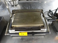 Inox contactgrill - afbeelding 2 van  4