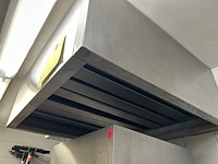 Inox dampkamp 100x100x40cm h