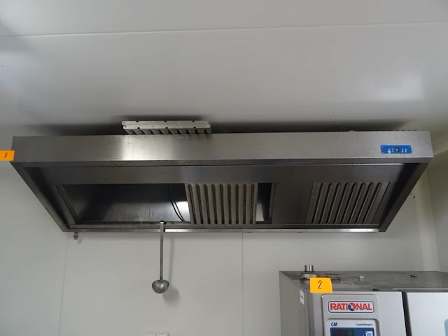 Inox dampkap - afbeelding 1 van  5