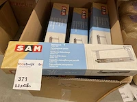 Inox deur kapstokken - afbeelding 1 van  4