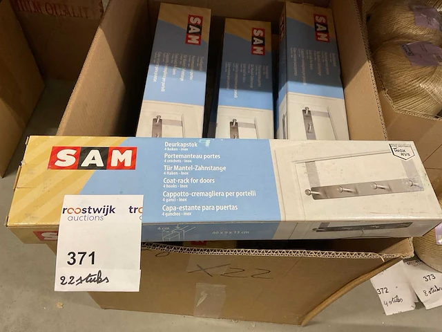 Inox deur kapstokken - afbeelding 2 van  4