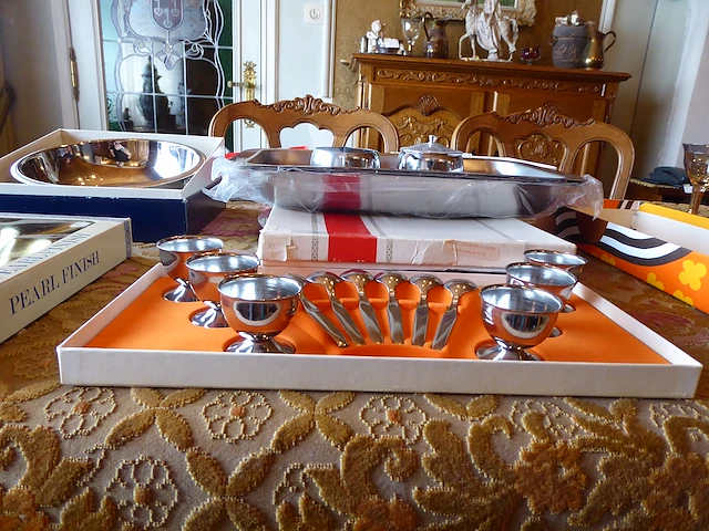 Inox dienbladen en toebehoren - afbeelding 2 van  6
