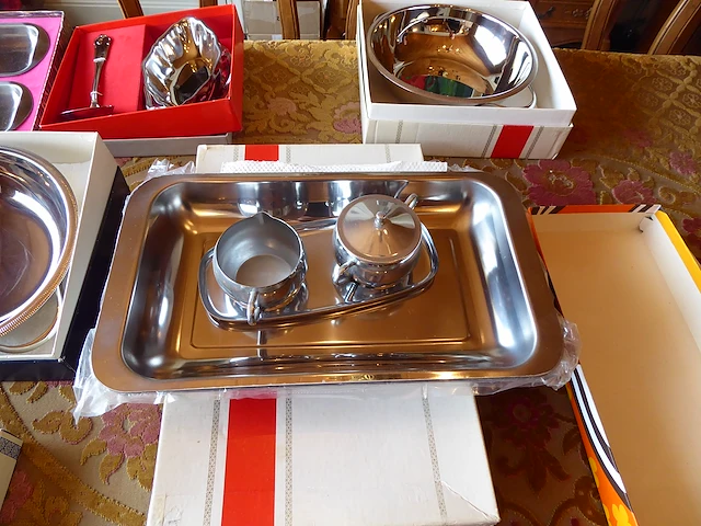 Inox dienbladen en toebehoren - afbeelding 4 van  6