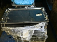 Inox dienplateaus - afbeelding 1 van  3