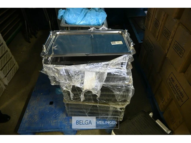 Inox dienplateaus - afbeelding 3 van  3