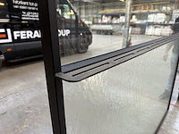 Inox douchewand afgemastikeerd - afbeelding 2 van  4