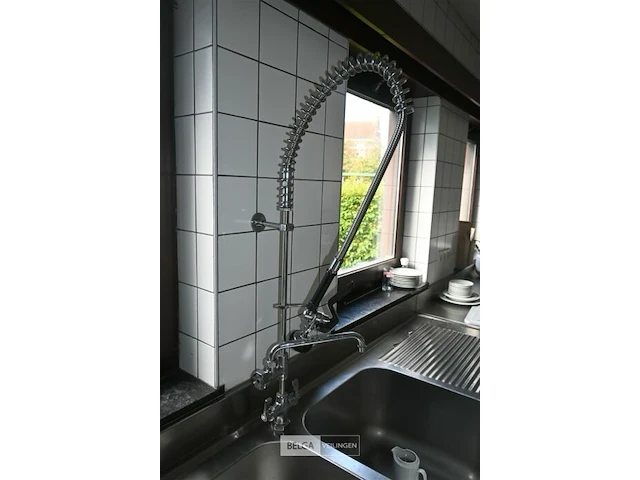 Inox dubbele wasbak - afbeelding 3 van  6