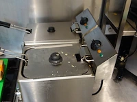 Inox dubbelle friteuse metro - afbeelding 2 van  3