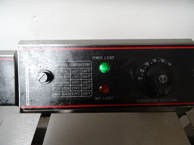 Inox elektrische dubbele friteuse vevor - afbeelding 3 van  4