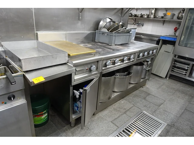 Inox fornuis cometto industrie - afbeelding 1 van  8