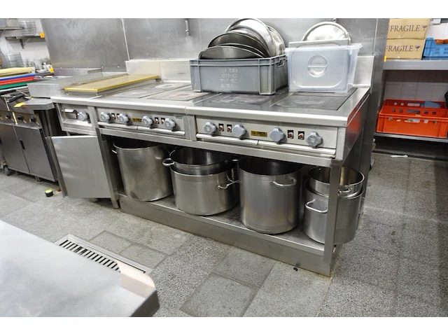 Inox fornuis cometto industrie - afbeelding 2 van  8