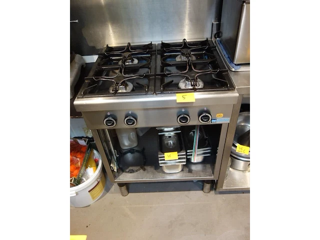 Inox fornuis modular - afbeelding 1 van  1