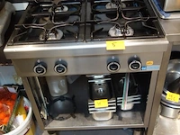 Inox fornuis modular