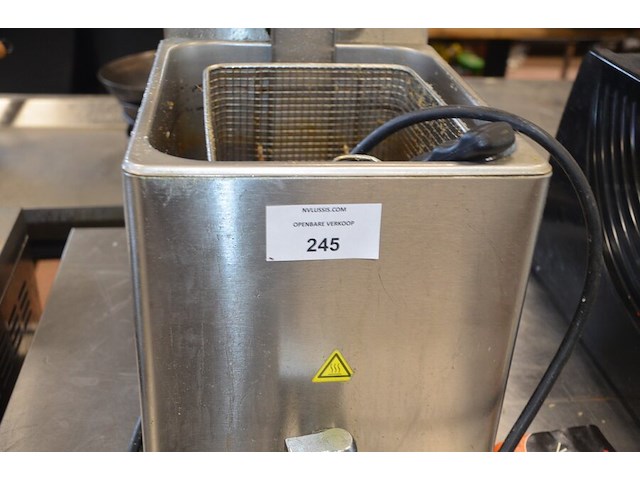 Inox friteuse 1 pot metro - afbeelding 1 van  4