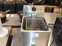 Inox friteuse 1 pot metro - afbeelding 2 van  4