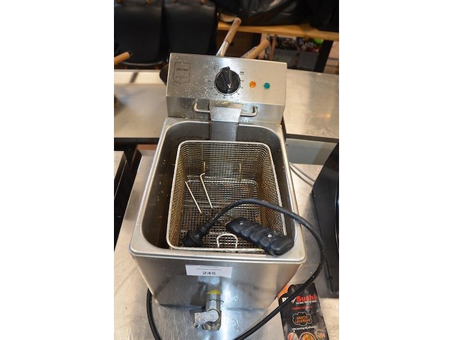 Inox friteuse 1 pot metro - afbeelding 4 van  4