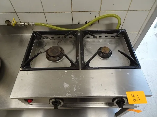 Inox gasbekken - afbeelding 2 van  3