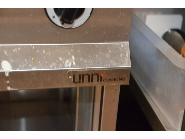 Inox gasfornuis 4 branders unni cooking - afbeelding 6 van  6