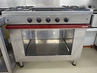 Inox gasfornuis ambassade