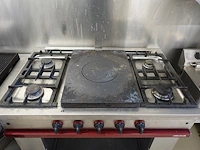 Inox gasfornuis ambassade - afbeelding 2 van  5