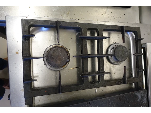 Inox gasfornuis ambassade - afbeelding 3 van  5