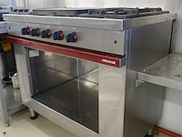 Inox gasfornuis ambassade - afbeelding 5 van  5