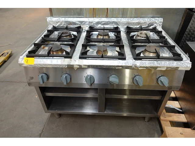 Inox gasfornuis g-line - afbeelding 1 van  4