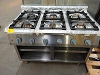 Inox gasfornuis g-line - afbeelding 1 van  4