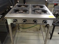 Inox gasfornuis sonarema fondex - afbeelding 1 van  6