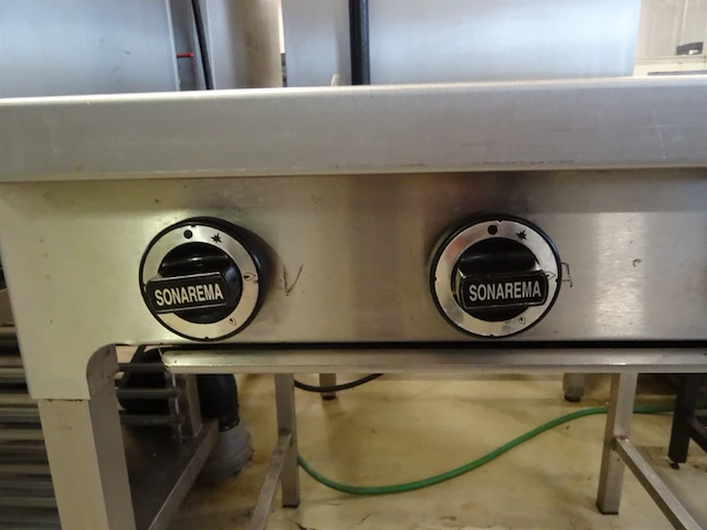 Inox gasfornuis sonarema fondex - afbeelding 5 van  6
