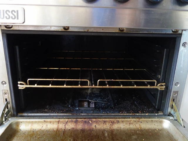 Inox gasfornuis zanussi - afbeelding 4 van  4