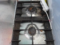 Inox gasfornuis zanussi - afbeelding 2 van  2