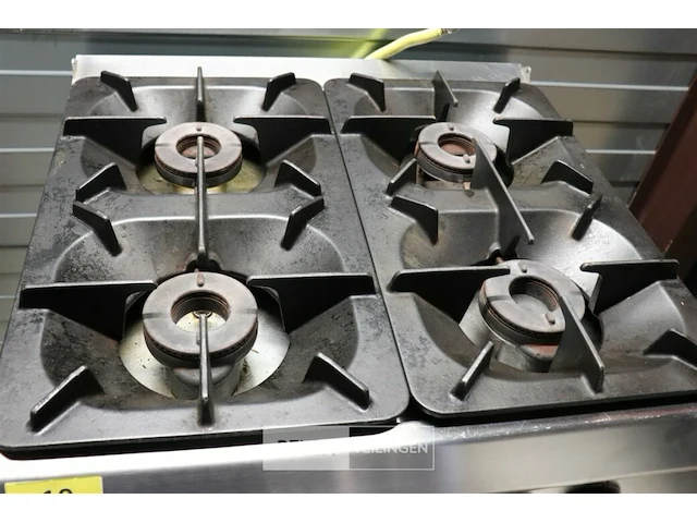 Inox gasfornuis - afbeelding 2 van  2