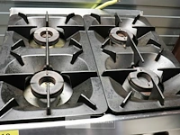 Inox gasfornuis - afbeelding 2 van  2
