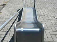Inox glijbaan + leuning - afbeelding 2 van  6