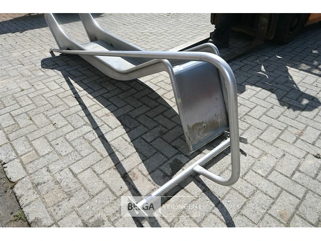 Inox glijbaan + leuning - afbeelding 3 van  6