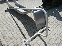 Inox glijbaan + leuning - afbeelding 3 van  6