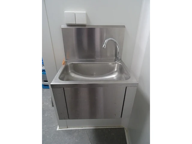 Inox handwasbak - afbeelding 1 van  3