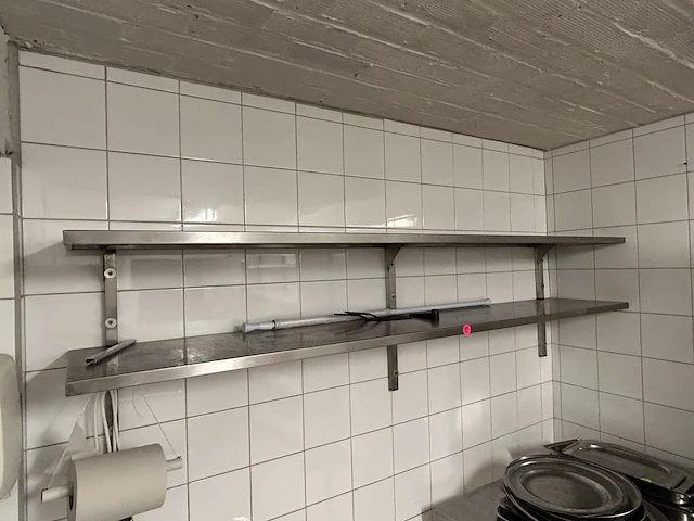 Inox hangers 220x40 (2st) - afbeelding 1 van  2