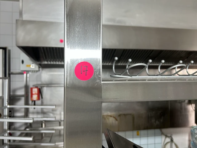 Inox hangers 290x30x170cm h - afbeelding 3 van  3