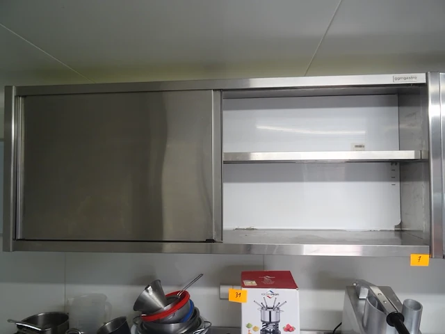 Inox hangkast ggm gastro - afbeelding 3 van  4