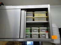 Inox hangkast - afbeelding 2 van  3