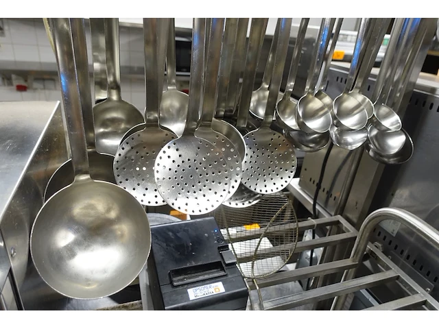 Inox houder + diverse lepels & kloppers - afbeelding 5 van  5
