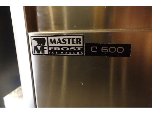 Inox ijsblokmachine masterfrost - afbeelding 3 van  4