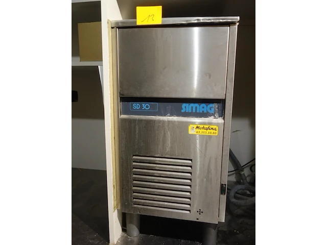 Inox ijsmachine simag - afbeelding 1 van  3